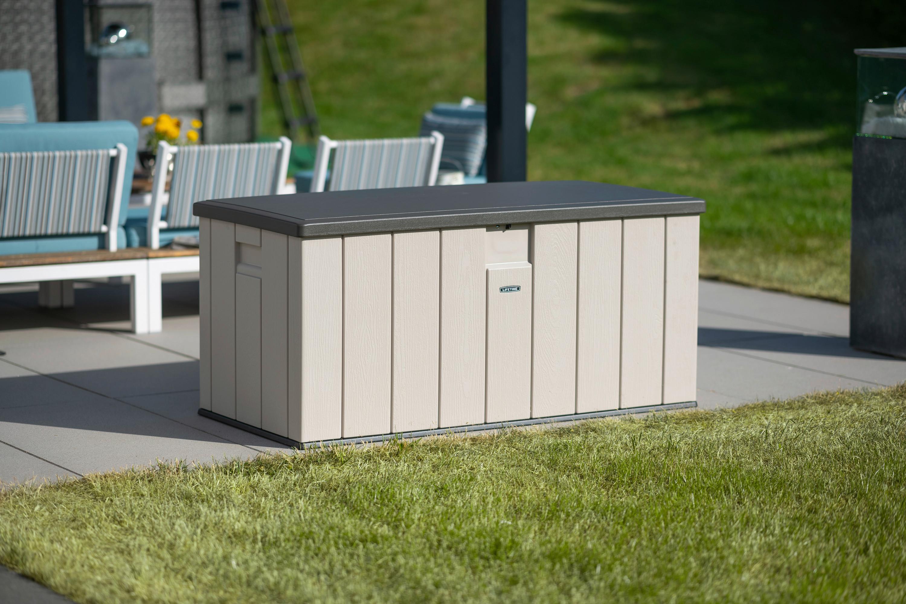 Kissenbox 60254 in zwei verschiedenen Grautönen