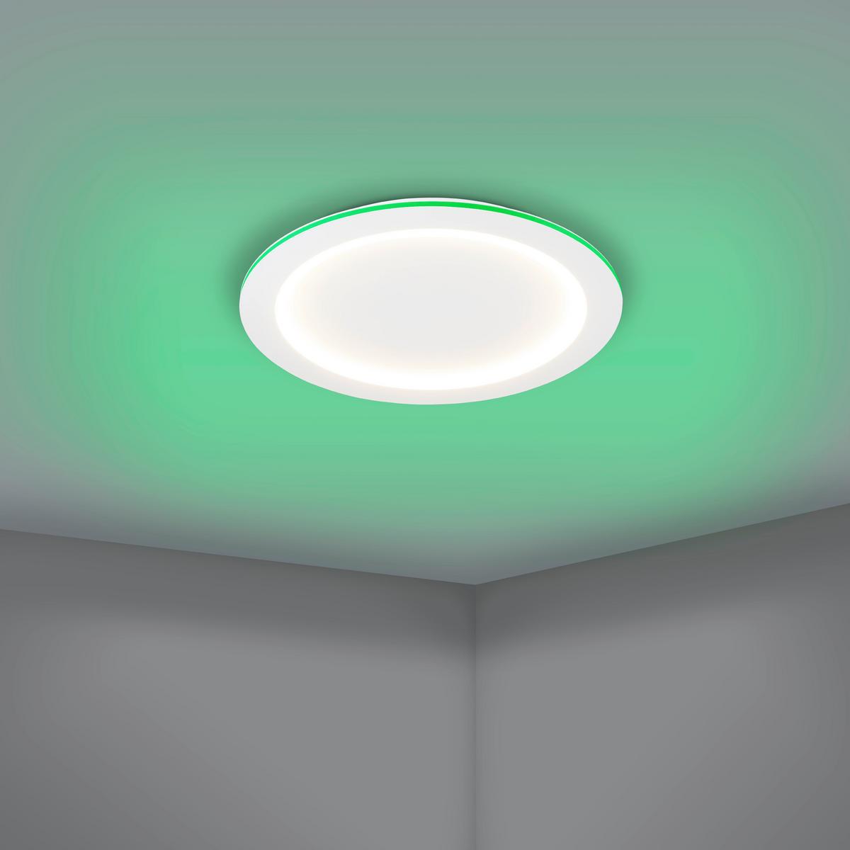 LED-Deckenleuchte 900487* Padrogiano - Weiß, Basics, Kunststoff/Metall (59,5cm) - Eglo