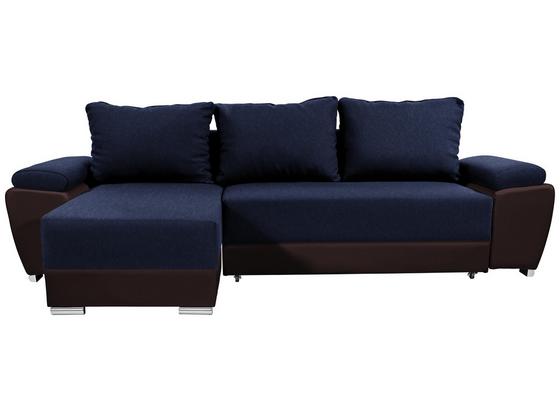 Wohnlandschaft In L-Form Milano 270x160 cm - Chromfarben/Blau, Basics, Leder/Textil (270/90/160cm) Wohnlandschaft In L-Form Milano 270x160 cm - Chromfarben/Blau, Basics, Leder/Textil (270/90/160cm)