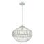 Závesná Lampa Lucy - biela, Štýlový, kov/sklo (30/120cm) - Modern Living Závesná Lampa Lucy - biela, Štýlový, kov/sklo (30/120cm) - Modern Living