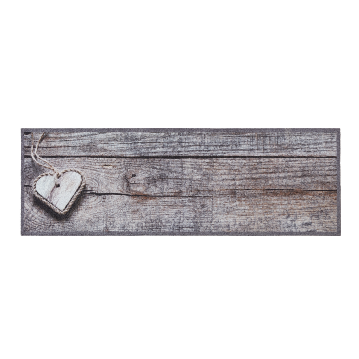 BEHÚŇ COOK&WASH HEART WOOD - bridlicová, Modern, plast (50/150cm) - Modern Living