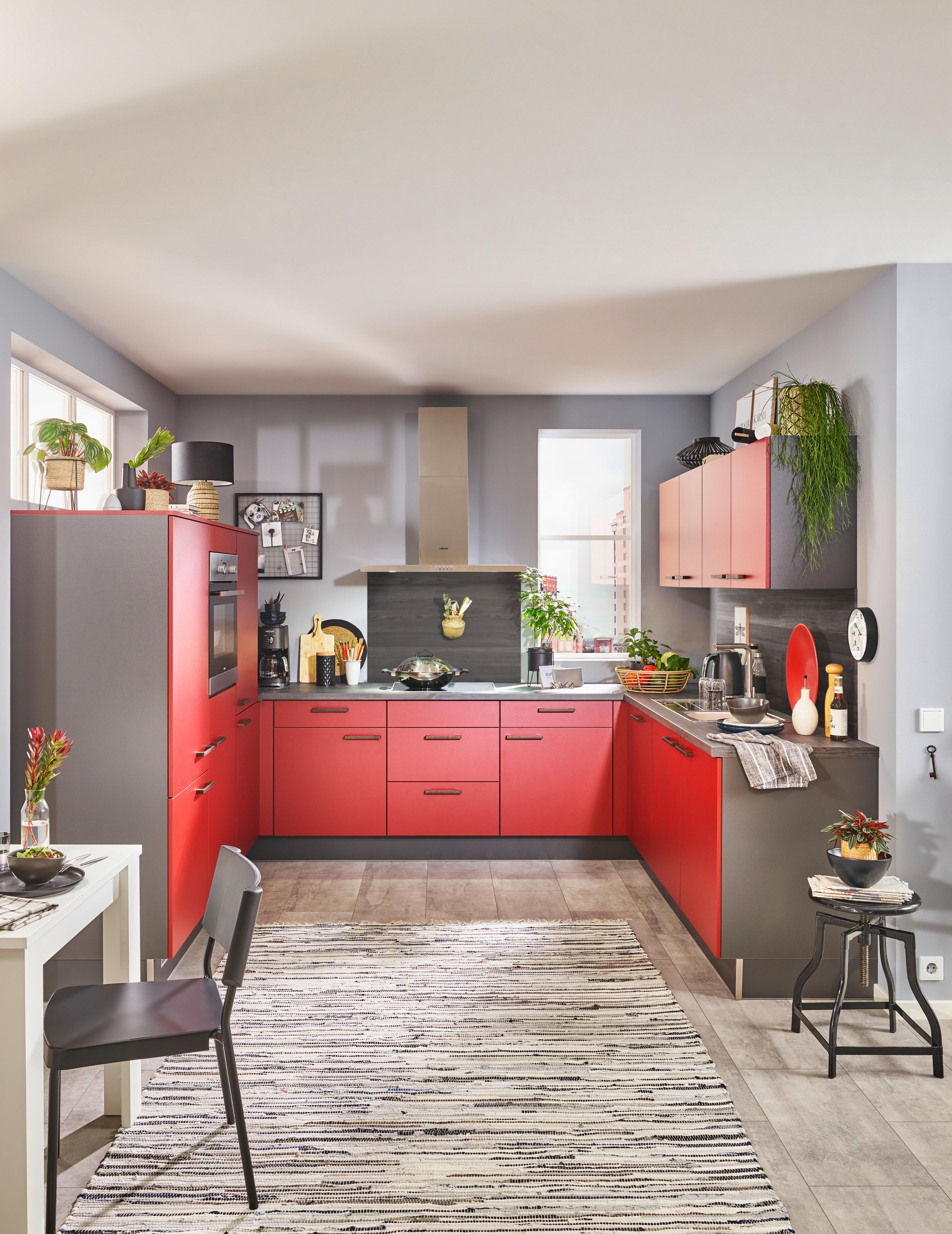 Einbauküche Pn 200/80 Frei Planbar Modernes Design - Holzwerkstoff - Pino