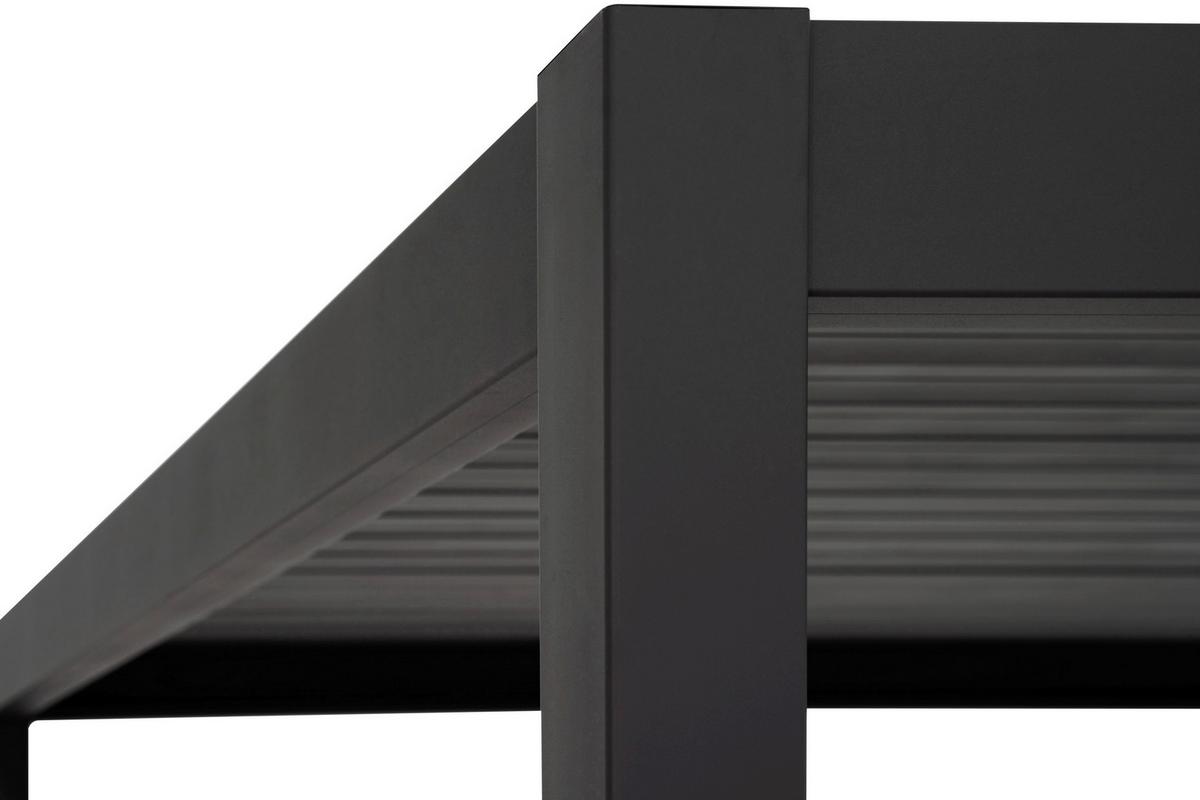 Pergola MIRADOR DELUXE 600X300CM - antracitová, Modern, kov (600/250/300cm) - Gardenson