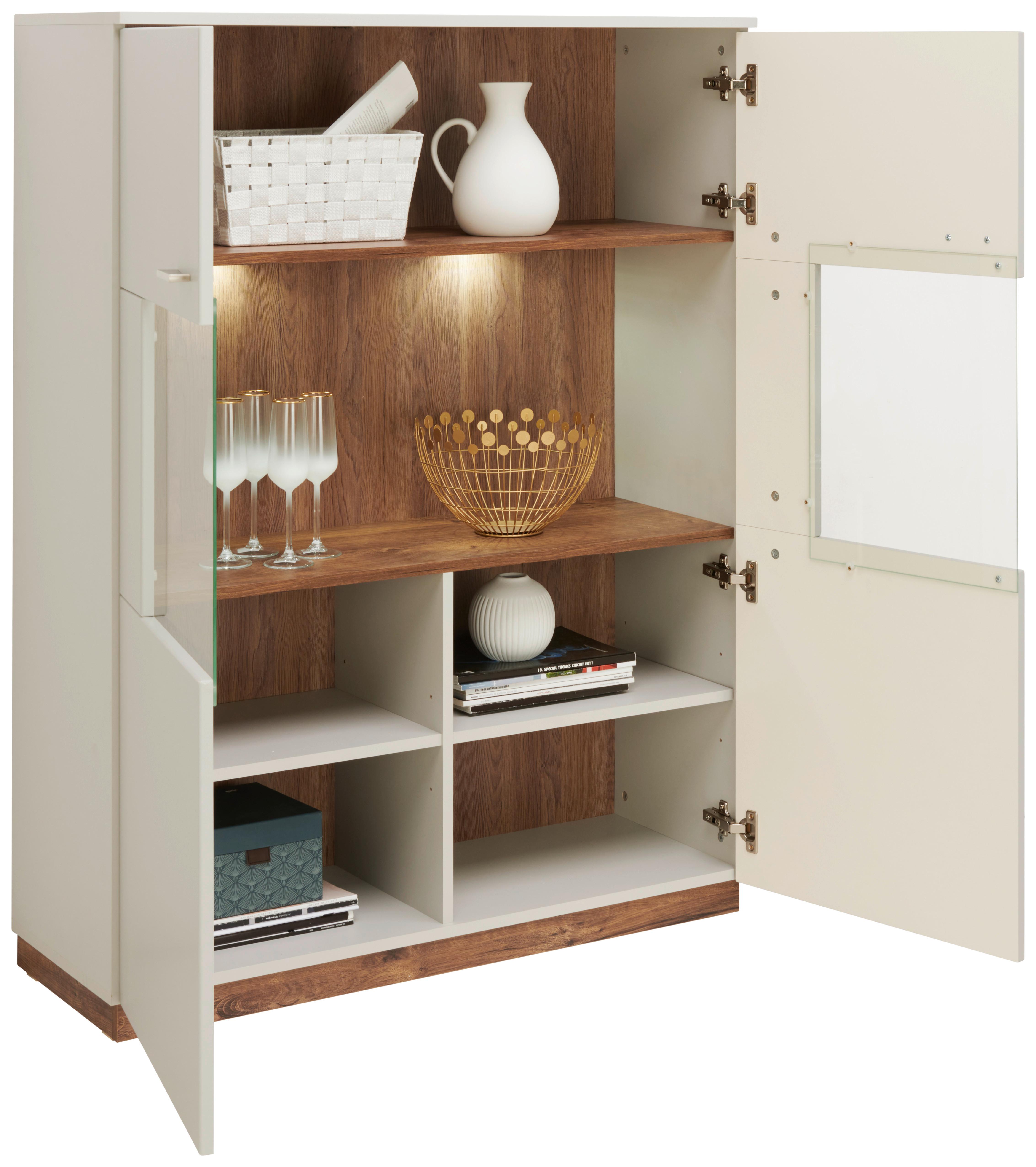 Vitrine ARIAN mit Glaselement