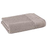 DUSCHTUCH Popcorn 70x140 cm Taupe - Graubraun, Basics, Textil (70/140cm)
