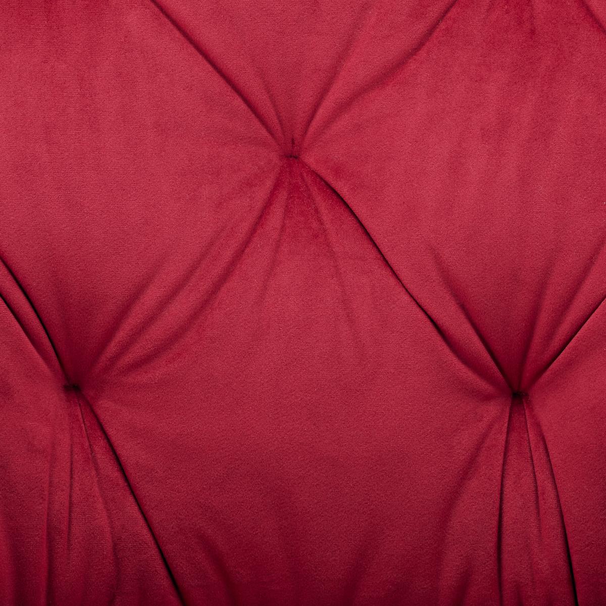 Židle s područkami Eileen, otočná, červená - černá/červená, Moderní, kov/textil (63/86/66cm) - Mömax