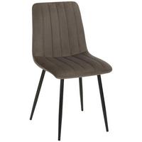 Židle LISA šedá - šedá/antracitová, Lifestyle, kov/textil (45/88/56cm) - Mömax