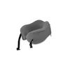 Nackenkissen Wellness Grau Hellgrau - Hellgrau/Grau, Basics, Textil