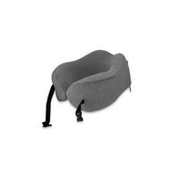 Nackenkissen Wellness Grau Hellgrau - Hellgrau/Grau, Basics, Textil