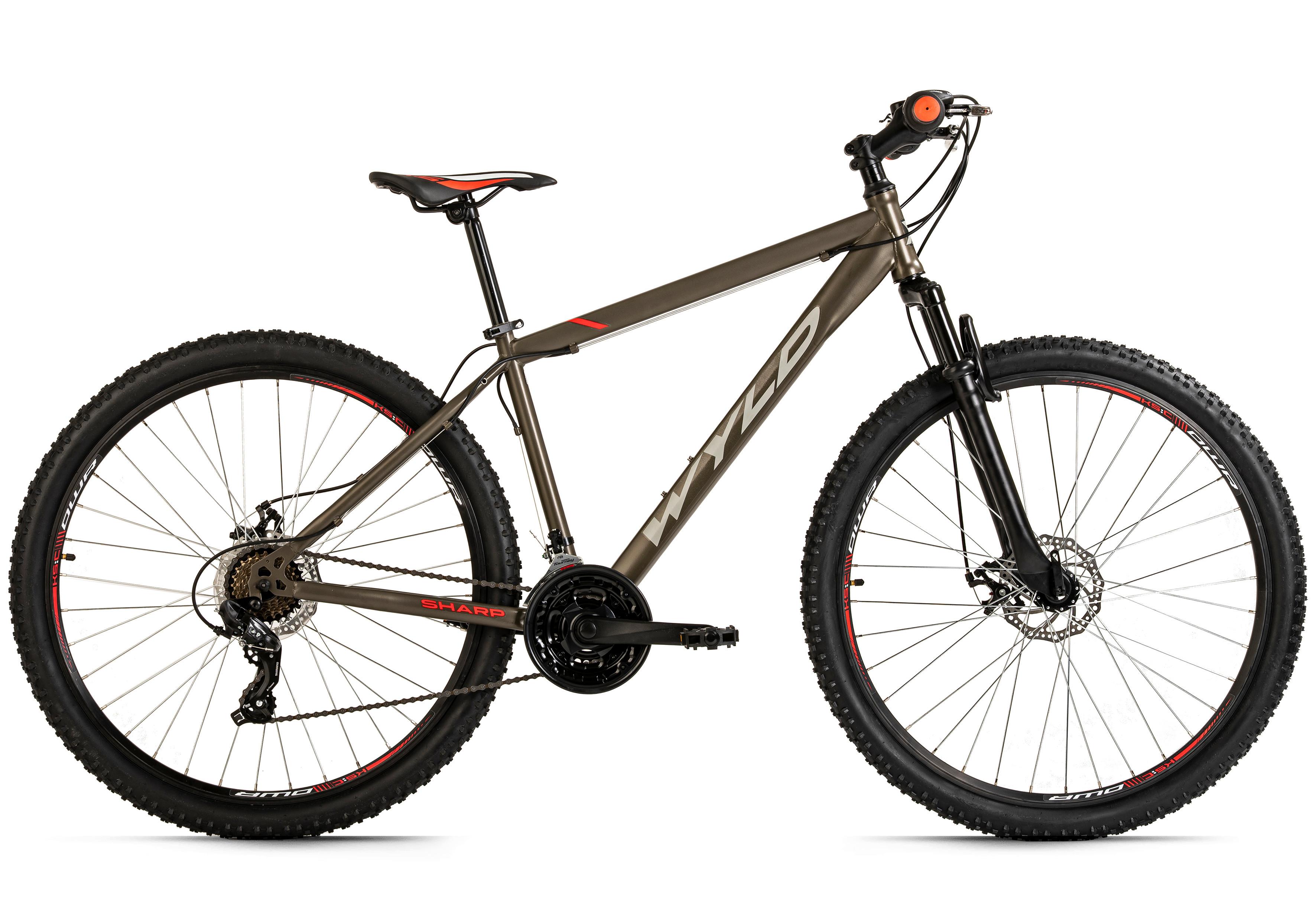 Mountainbike 421m - Grau, KONVENTIONELL, Metall (25/140/60cm)