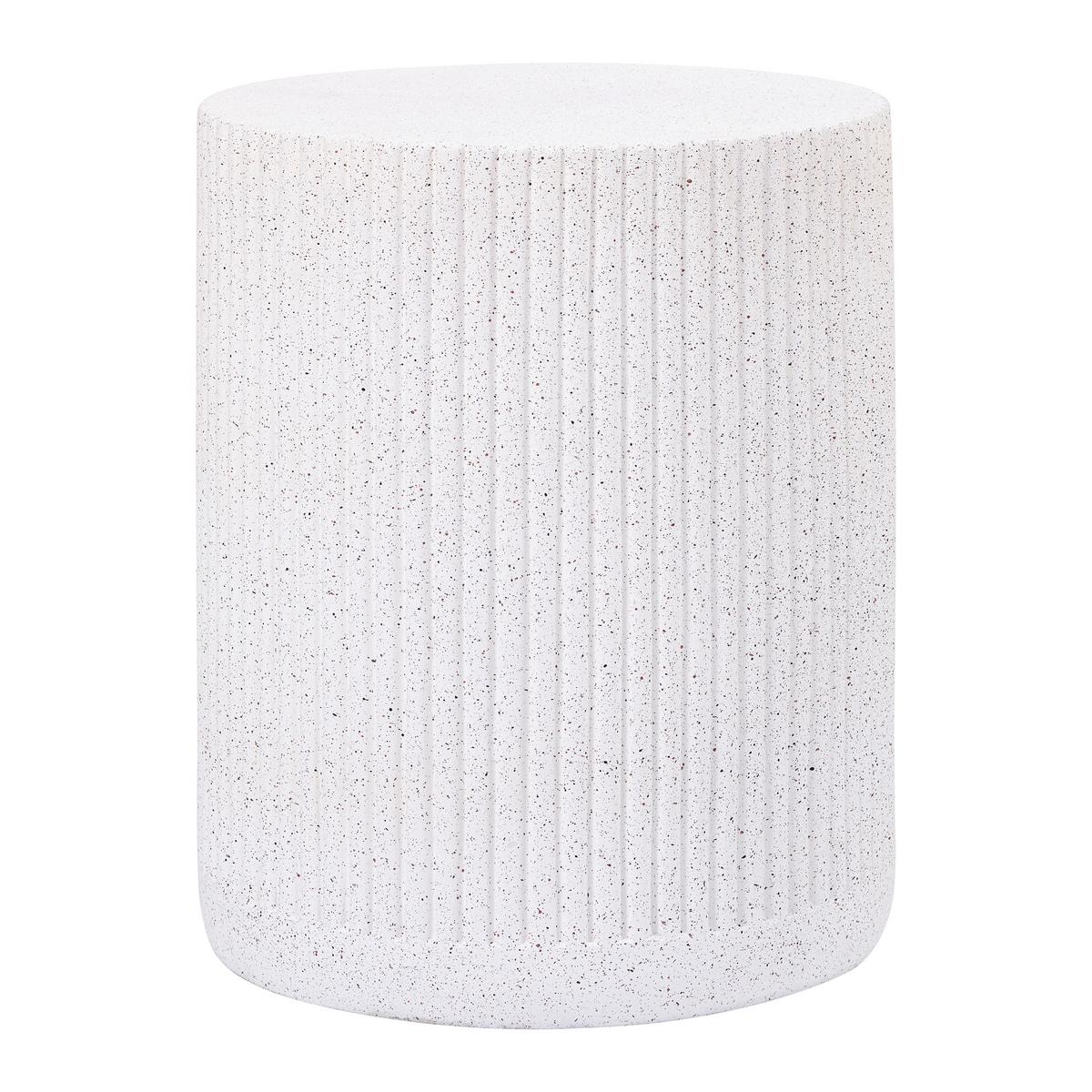 TABURETKA JASPER -TREND- - biela, Modern, kameň (39/48cm) - Mömax