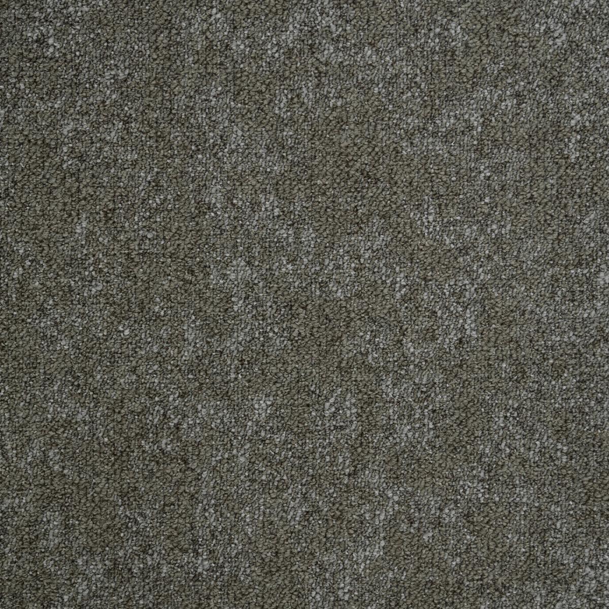 Teppichfliese Graubraun Marble 50x50 cm Florhöhe 3 mm - Graubraun, Basics, Textil (50/50cm)