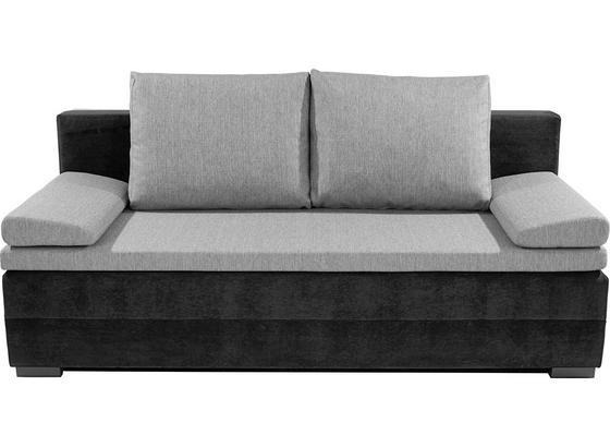 Schlafsofa Lilly 2 - Schwarz/Grau, KONVENTIONELL, Textil (200/95/110cm) Schlafsofa Lilly 2 - Schwarz/Grau, KONVENTIONELL, Textil (200/95/110cm)