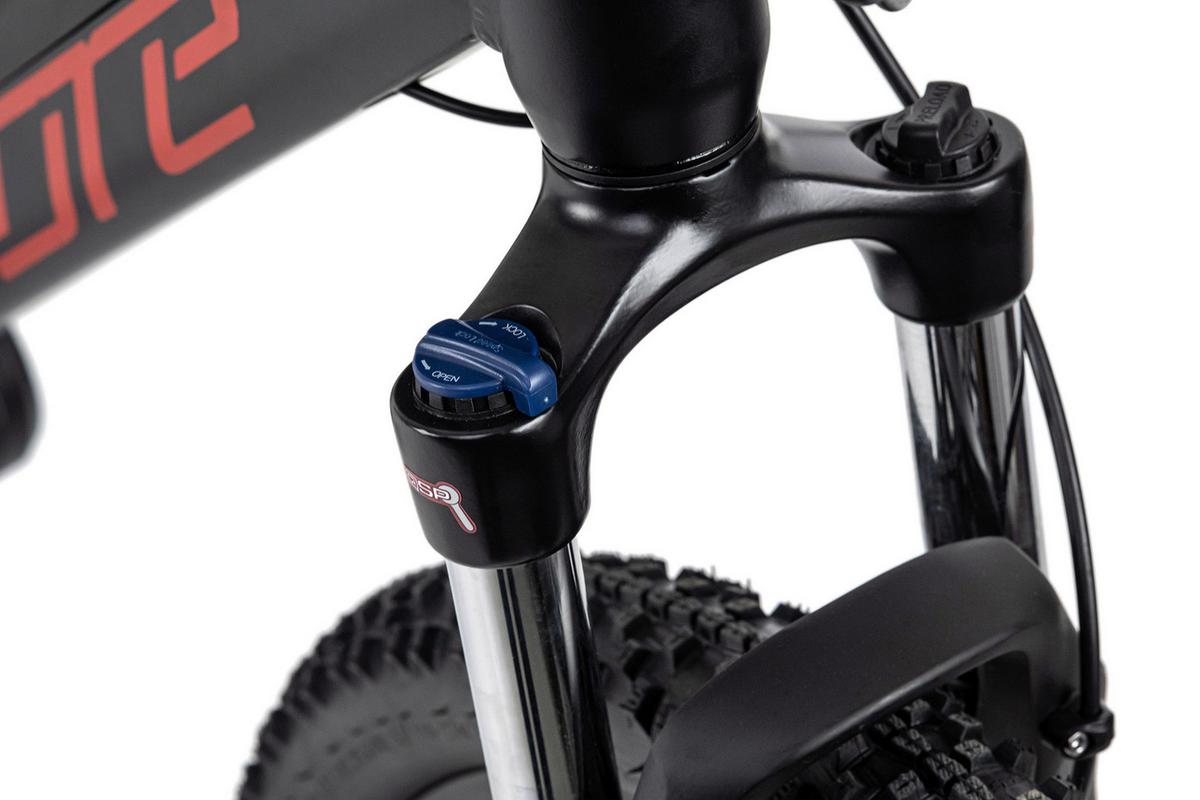 Elektrofahrrad 27,5 Zoll, 120 Km - Schwarz, Basics, Metall (180/70/100cm)