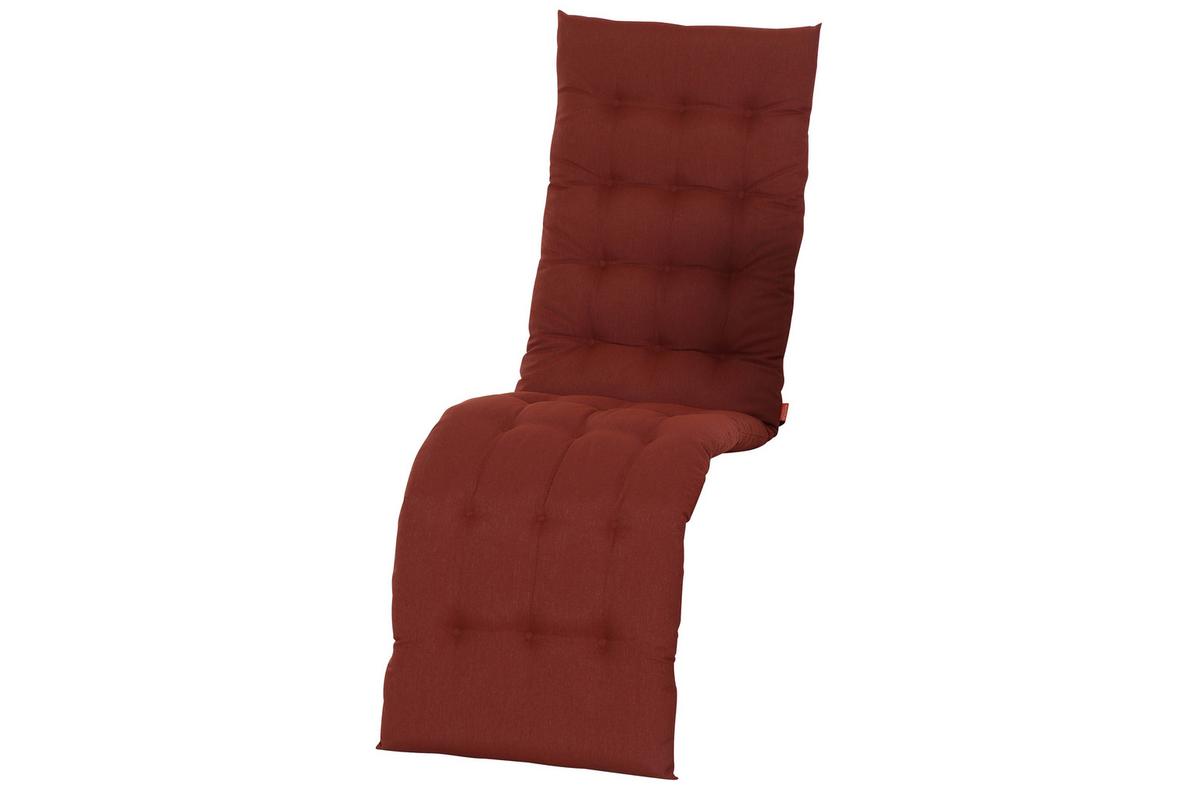 Liegenauflage N42022 - Terracotta, KONVENTIONELL, Textil (48/6/160cm) - Siena Garden