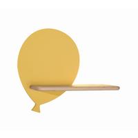 Wandleuchte 21-84767 Baloon - Goldfarben, KONVENTIONELL, Holz/Holzwerkstoff (31/12/26cm)