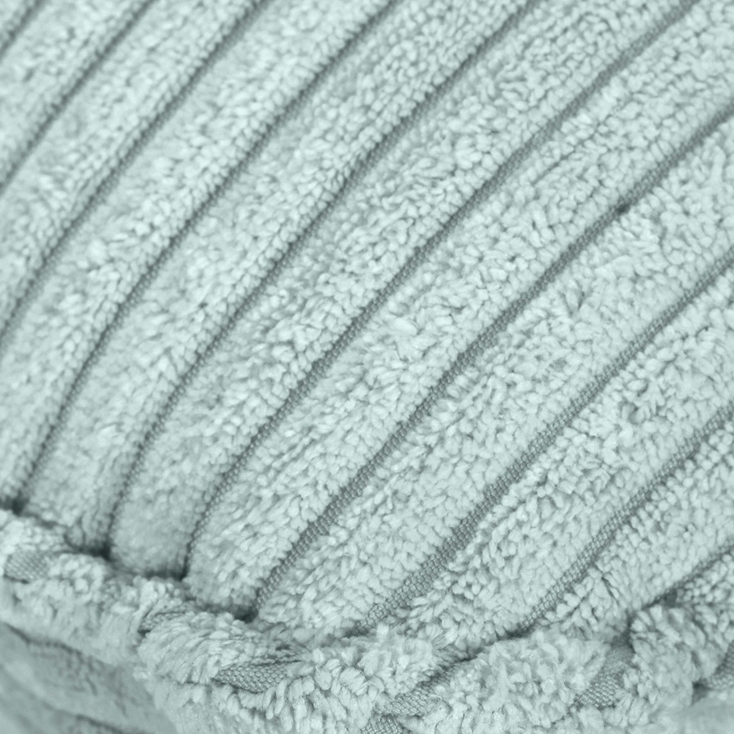 Hocker Lorris - Schwarz/Mintgrün, KONVENTIONELL, Textil (60/49/53cm) - MID.YOU