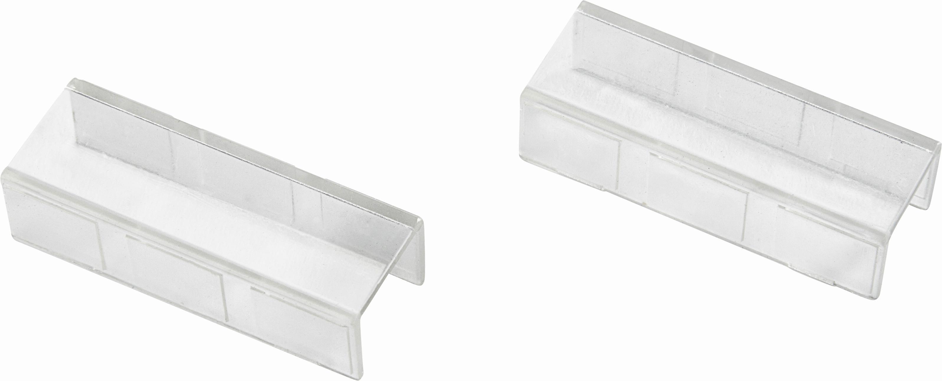 PŘÍPOJKA AMELIE - čiré, plast (4/1.5/1cm) - Modern Living