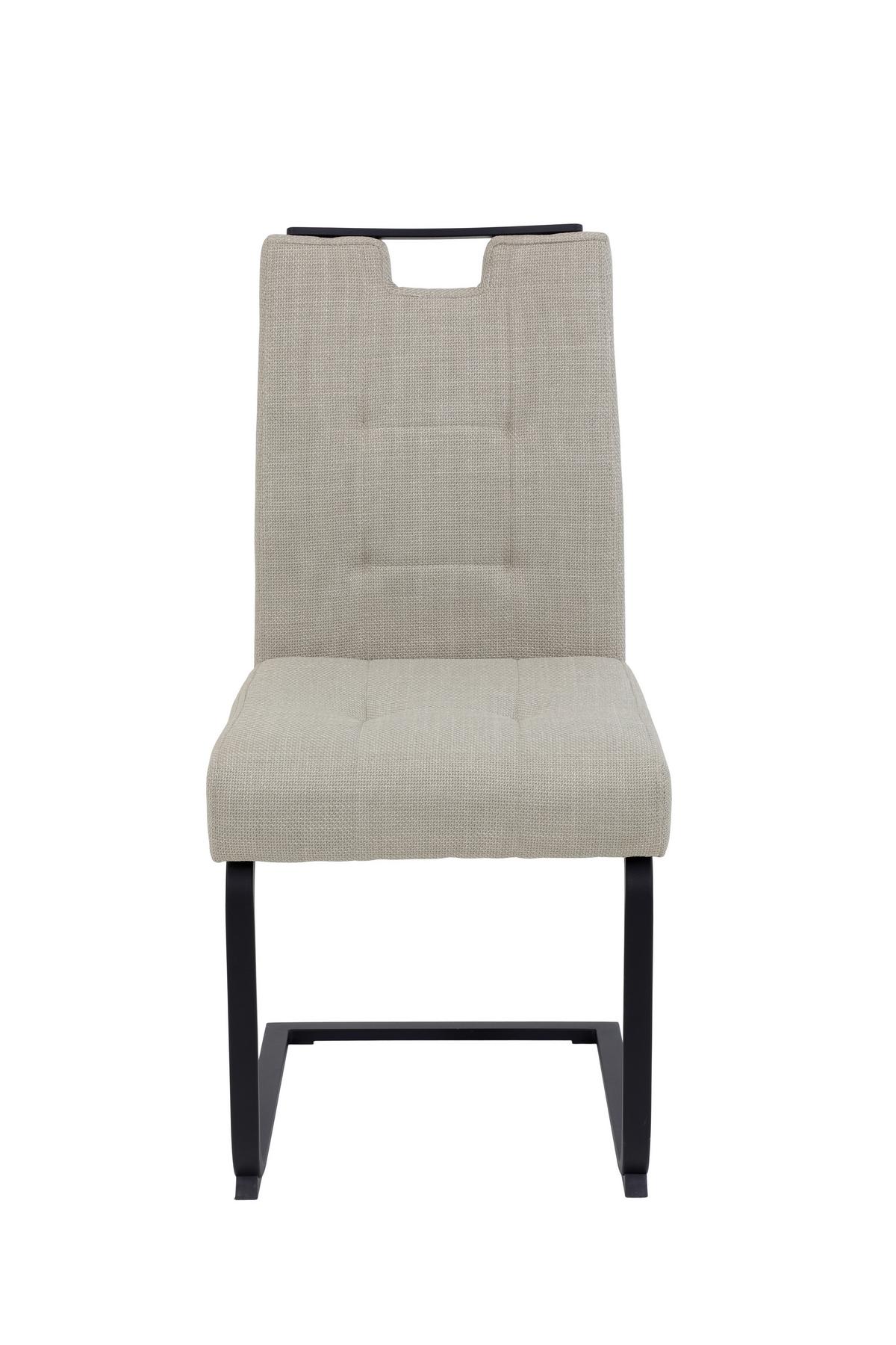 TISCHGRUPPE BEKE G - Eichefarben/Beige, MODERN, Holzwerkstoff/Textil (140 - 180/76/90cm) - P & B