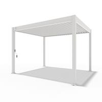 Pergola 300x360 Cm Wetterbeständig, Perlmutt - Perlmutt, Basics, Metall (300/360/255cm)