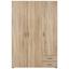 Drehtürenschrank mit Schubladen 120cm Base, Sonoma Eiche Dekor - Eichefarben, KONVENTIONELL, Holzwerkstoff (120/177/52cm) Drehtürenschrank mit Schubladen 120cm Base, Sonoma Eiche Dekor - Eichefarben, KONVENTIONELL, Holzwerkstoff (120/177/52cm)