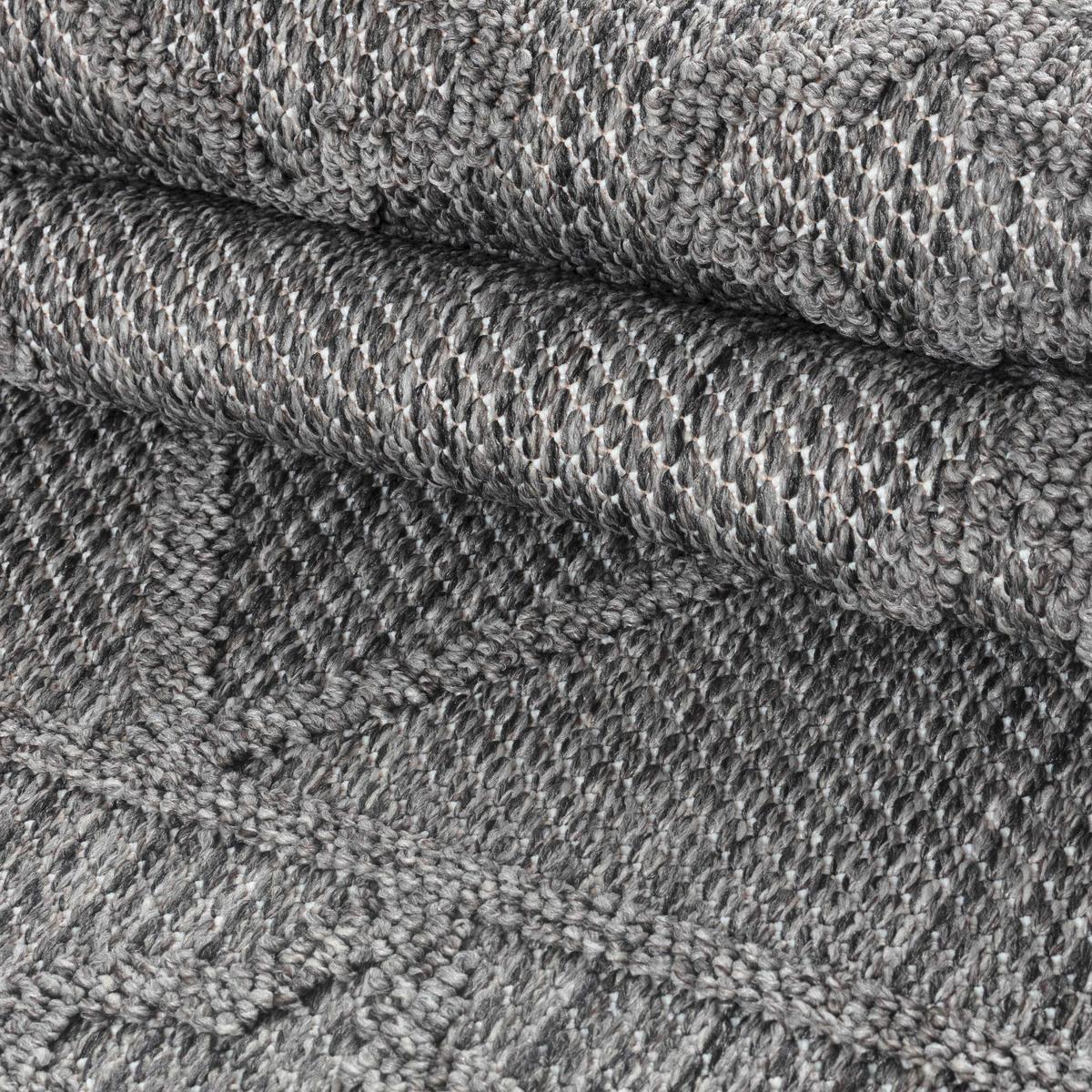 Outdoorteppich Patara - Grau, Design, Textil (240/340cm) - Novel