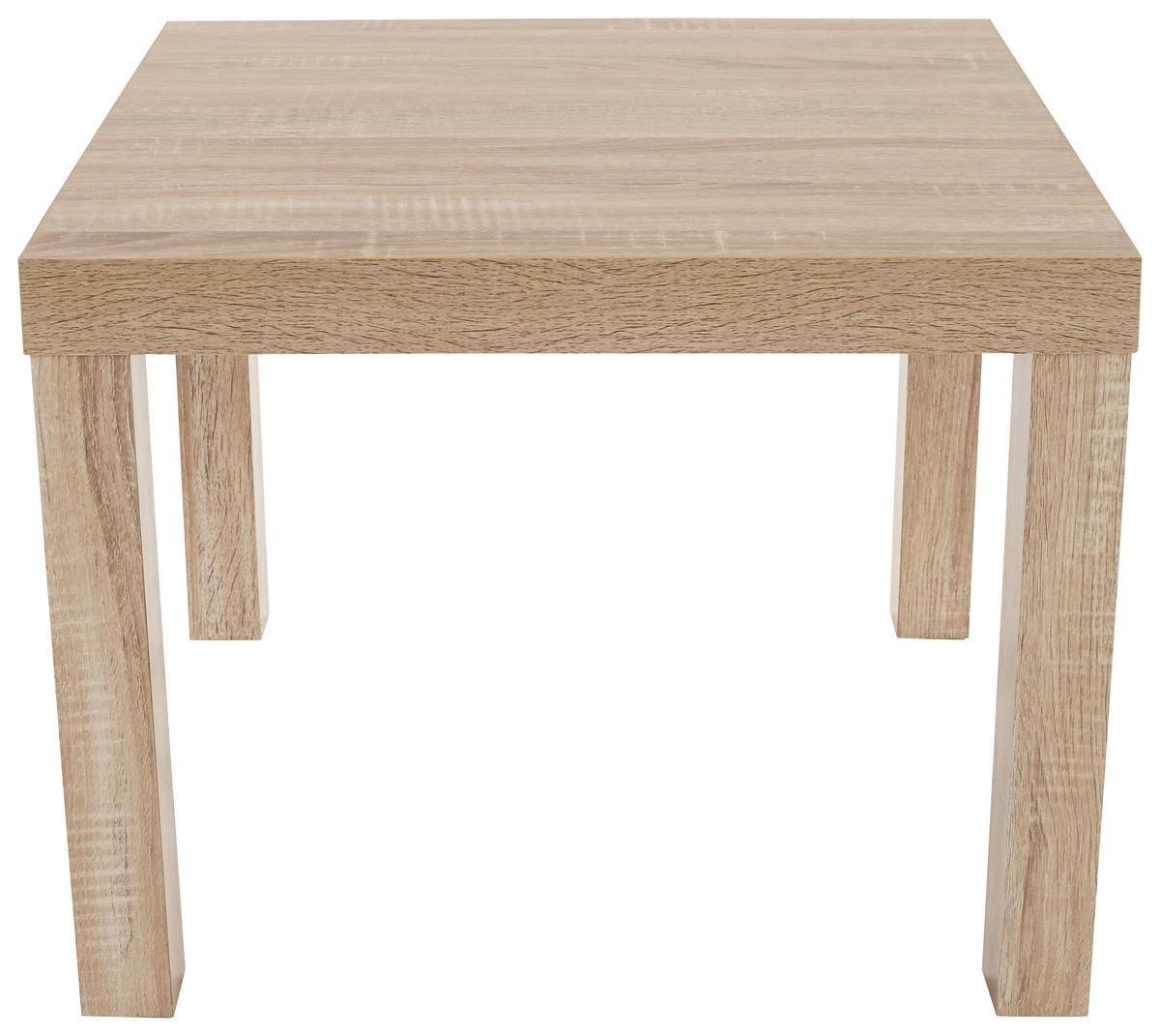 KONFERENČNÝ STOLÍK NORA - dub sonoma, Modern, kompozitné drevo (55/42/55cm) - Based