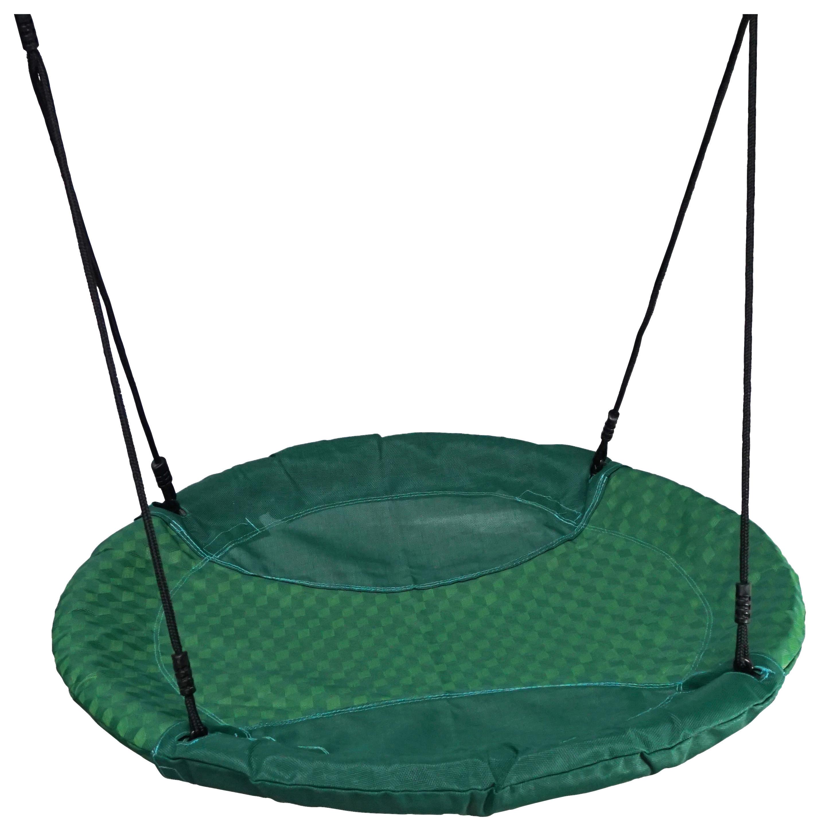 Nestschaukel A038.154.00 - Grün, KONVENTIONELL, Kunststoff/Metall (100/6/100cm) - Ambia Garden