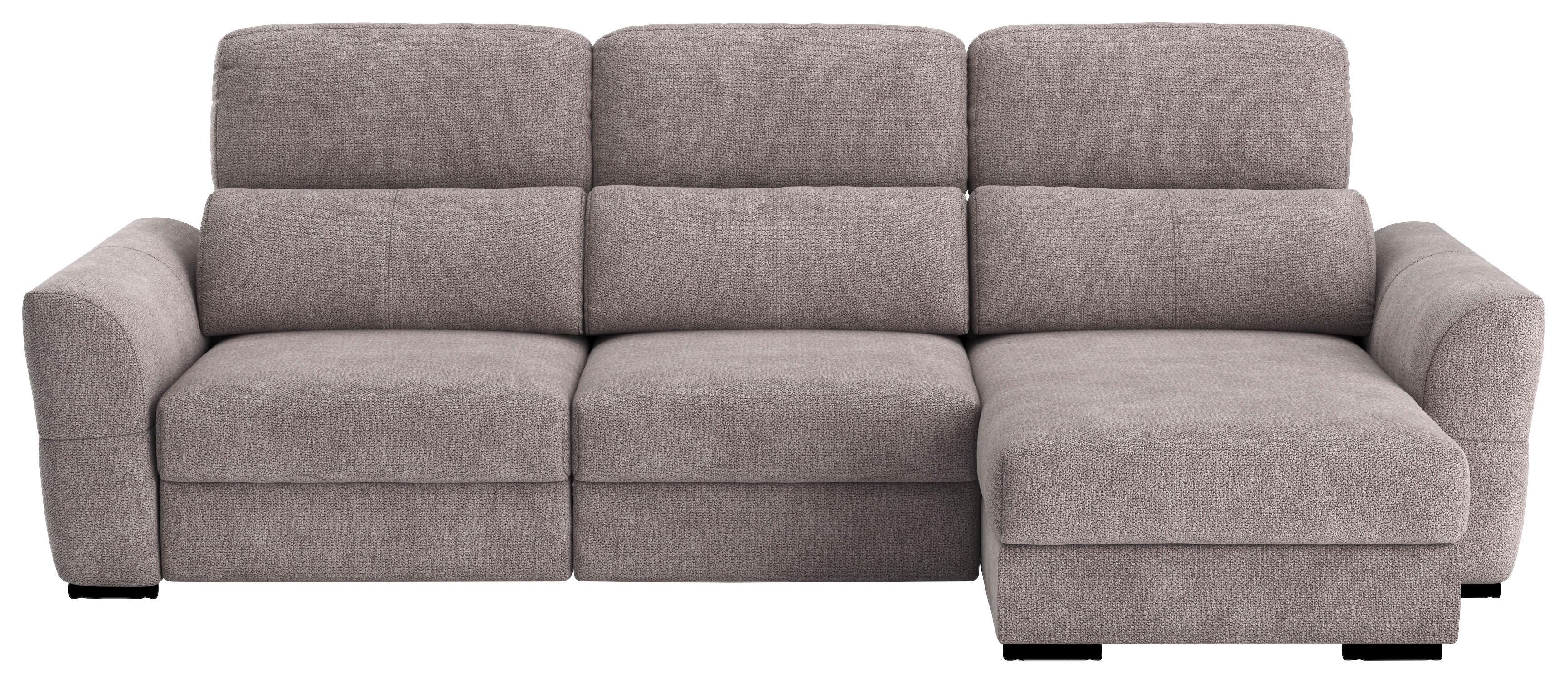 ECKSOFA Meran, Taupe S: 262x216 cm - Taupe, KONVENTIONELL, Textil (283/177cm) - MID.YOU