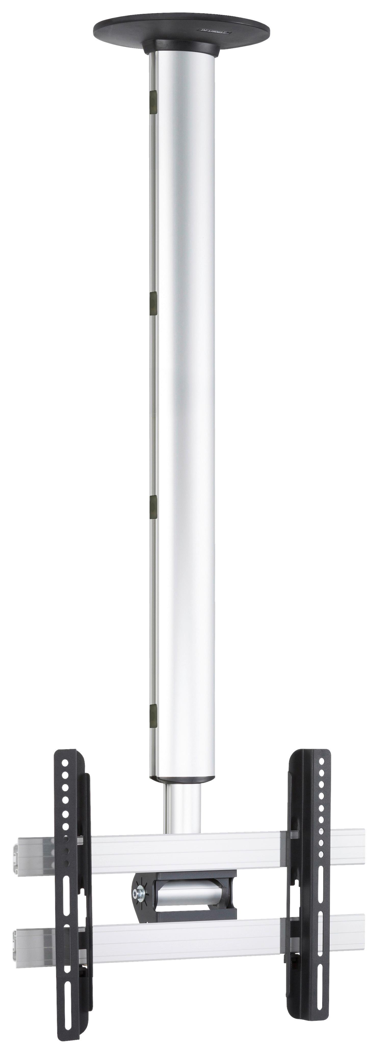 TV- Halterung CM Silberfarben B: 42 cm - Silberfarben, MODERN, Metall (42/127/19cm) - MID.YOU
