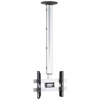 TV- Halterung CM Silberfarben B: 42 cm - Silberfarben, MODERN, Metall (42/127/19cm) - MID.YOU