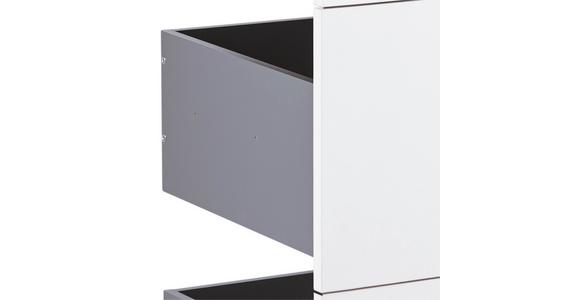 Schubladenset Unit Weiß B: 91 cm, Vollauszug - Weiß, MODERN, Holzwerkstoff (91/83/47cm) - Ondega