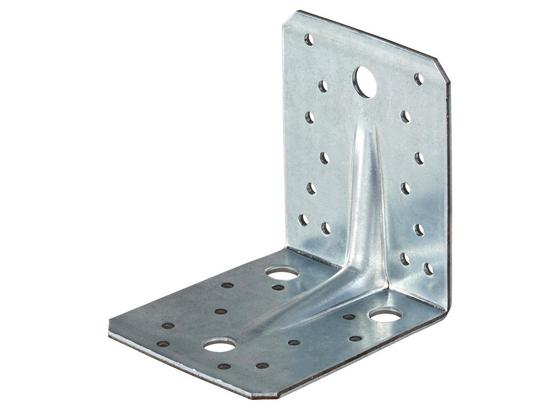 Winkelverbinder Stahl - Alufarben, KONVENTIONELL, Metall (9/10,5cm) Winkelverbinder Stahl - Alufarben, KONVENTIONELL, Metall (9/10,5cm)