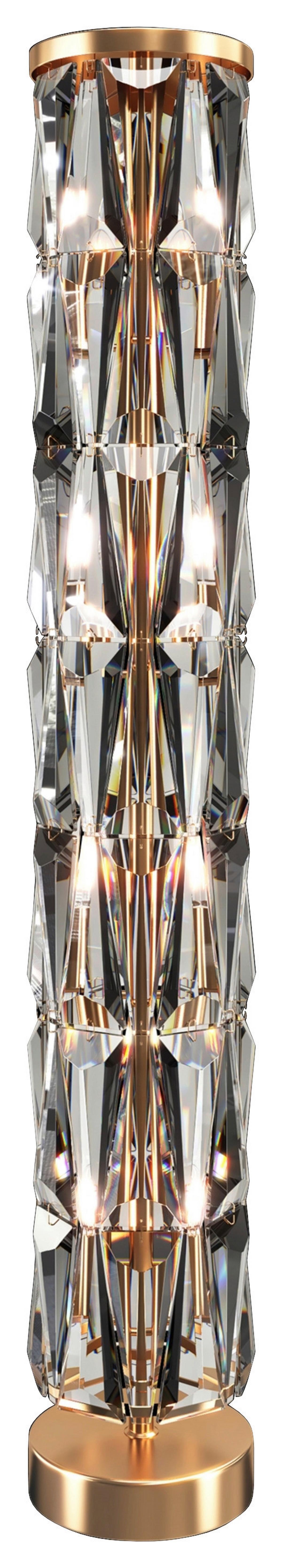 Stehleuchte Puntes - Goldfarben, Basics, Glas/Metall (20/126,5/20cm) - MAYTONI