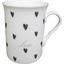 Kaffeebecher Mischella, ca. 280ml - Schwarz/Weiß, KONVENTIONELL, Keramik (7,8/9,8cm) - Luca Bessoni Kaffeebecher Mischella, ca. 280ml - Schwarz/Weiß, KONVENTIONELL, Keramik (7,8/9,8cm) - Luca Bessoni