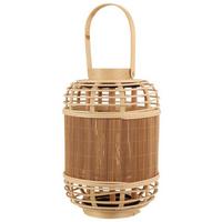 Lampáš Bamboo, V: 33cm - prírodná farba, Basics, drevo (21/33cm) - Modern Living