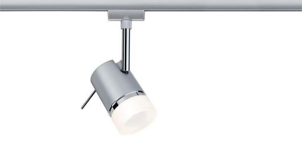 Schienensystem Rail Strahler 97612 Spotkopf Schwenkbar - Chromfarben, Design, Glas/Metall (10/15cm) - Paulmann