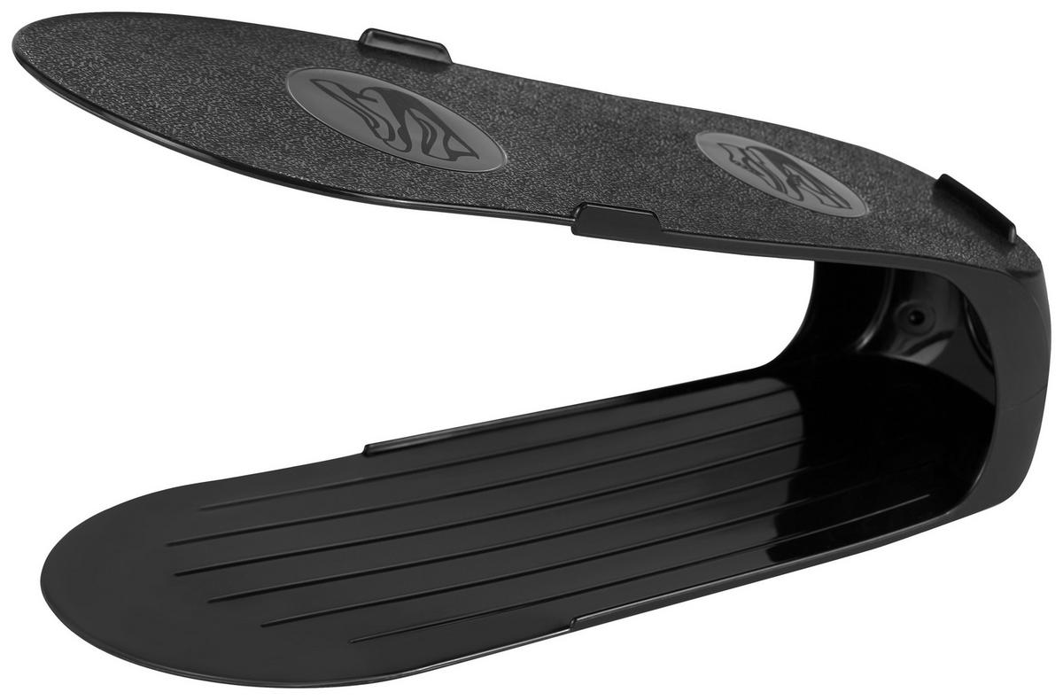 Cipőtároló High - fekete, Basics, műanyag (10,5/26,3/15cm) - Homezone