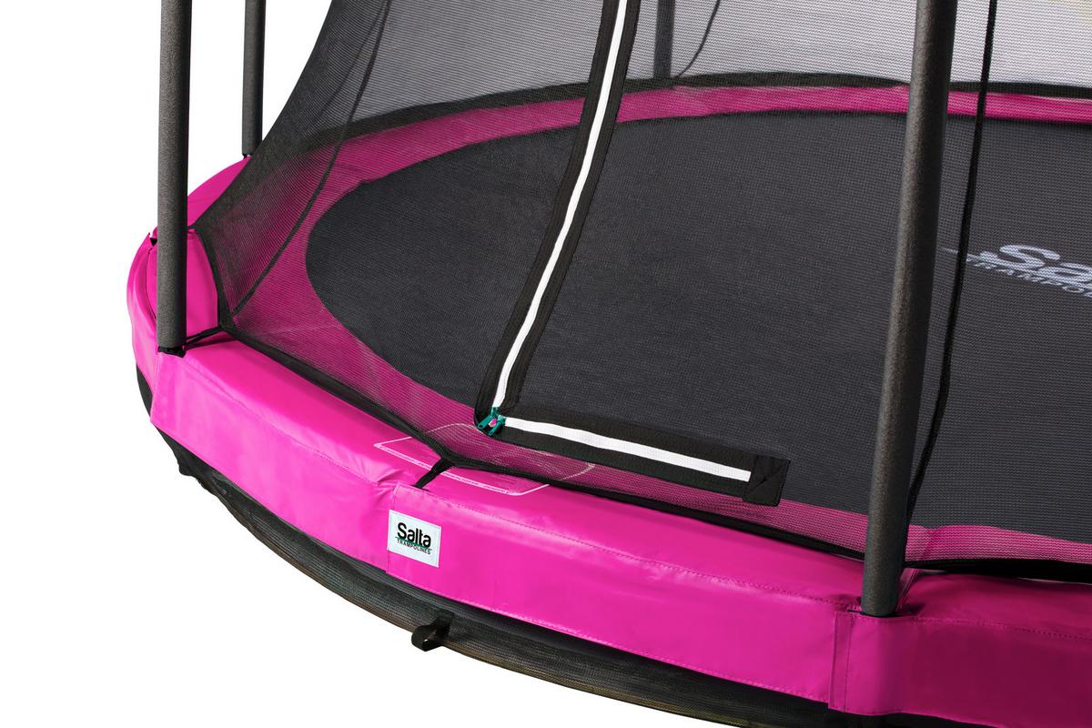 Trampolin 5394P - Pink, Basics, Metall (251cm) - Salta