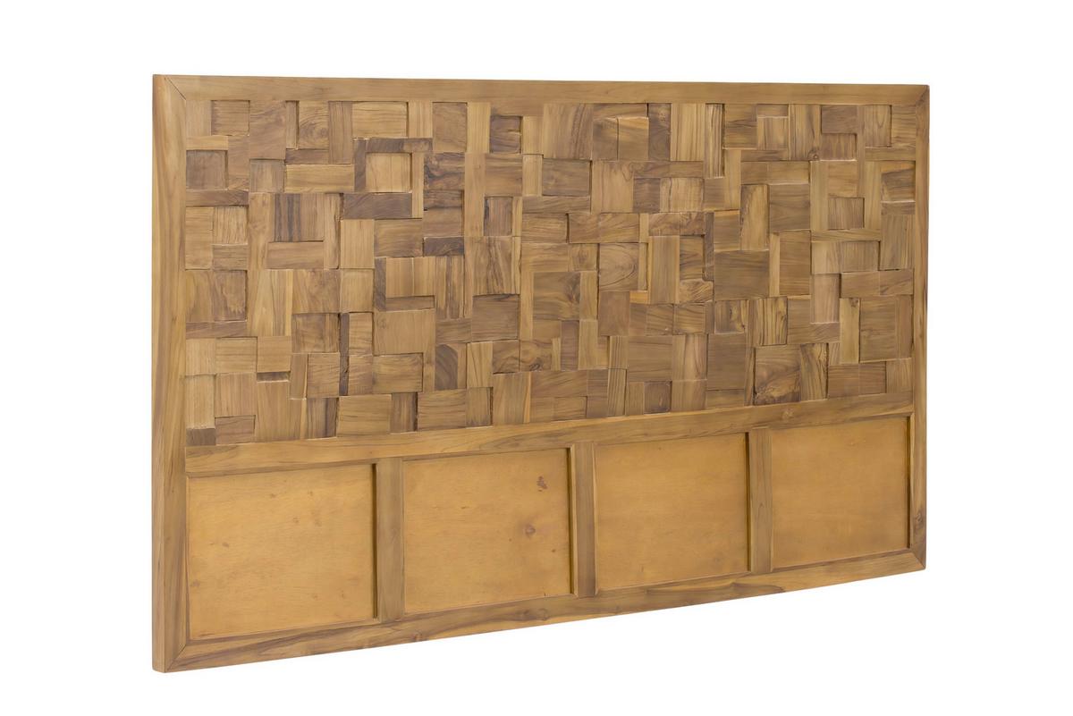 KOPFTEIL Naturfarben B: 220cm - Naturfarben, Basics, Holz (220/120/5cm) - Livetastic