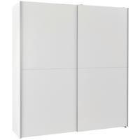 Schwebetürschrank Time Weiß, B: 170 cm - Weiß, Basics, Holzwerkstoff (170/191/59cm)