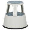 Tritthocker Tio-M II Hellgrau - Hellgrau, MODERN, Kunststoff/Metall (43/43/43cm) - MID.YOU