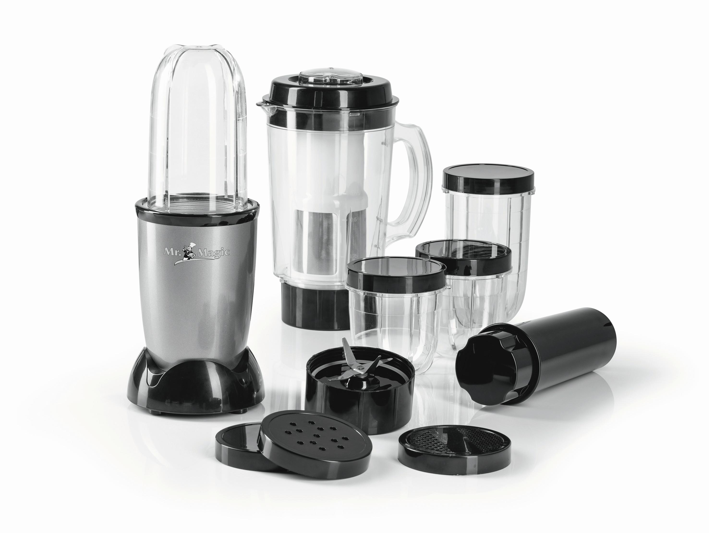 Shake-Mixer 13995 - Silberfarben/Schwarz, Basics, Kunststoff/Metall (11,5/32,0/11,5cm)