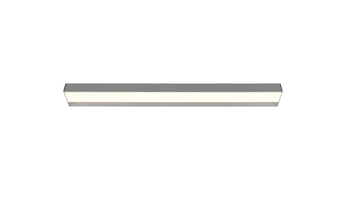 Led Bad-Wandleuchte Rocco Ip44 Warmweiß/Tageslichtweiß - Chromfarben/Weiß, Basics, Kunststoff/Metall (3,6/90/8cm) - Trio Leuchten
