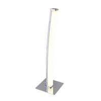 LED-Tischlampe dimmbar Chromfarben - Chromfarben, Basics, Kunststoff/Metall (50cm) - Näve