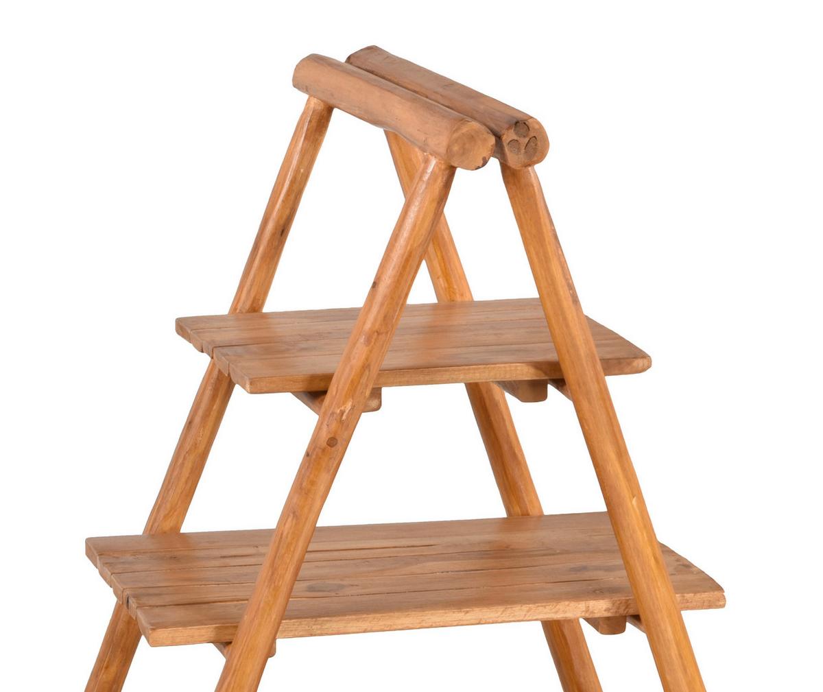 Gartenregal Floris - Braun, Basics, Holz (50/103/75cm) - Gardenson