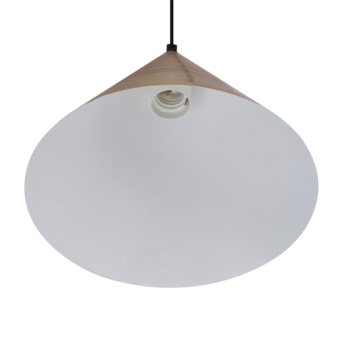 Hängeleuchte 31-23414 Dunca - Honigeiche/Schwarz, Basics, Metall (25/25/110cm)