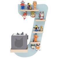 Kinderregal Boarti Grün B: 32 cm - Grün, MODERN, Holzwerkstoff (32/47/19cm) - Livetastic