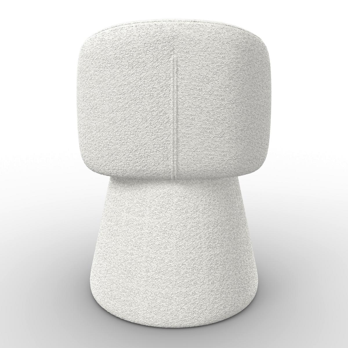 ŽIDLE S PODRUČKAMI MAIA - bílá, Moderní, kov/textil (60/84,5/59cm) - Bessagi Home