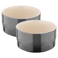 sada zapekacích mís ELISA - S - 2PCS - sivá, Konventionell, keramika - Mömax